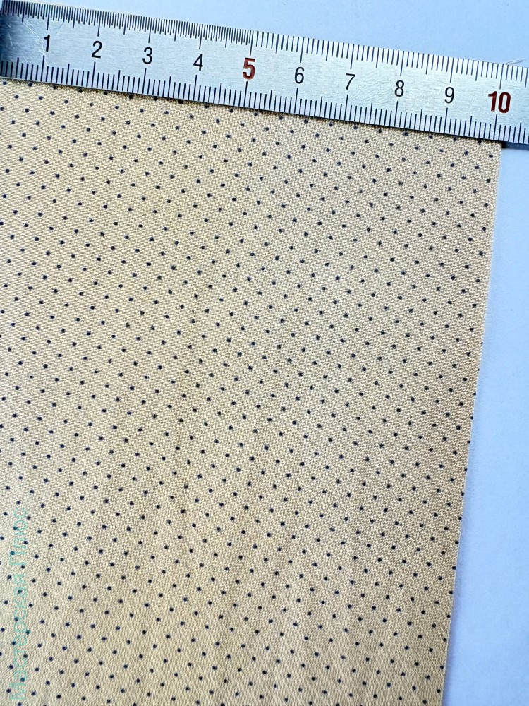 Бежевый 01 мелкий синий