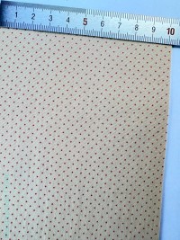 Бежевый 01 мелкий красный