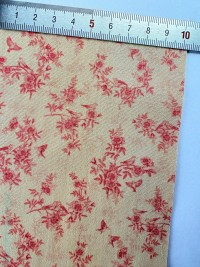 Бежевый 15 Toile de jouy птицы розово-бежевый