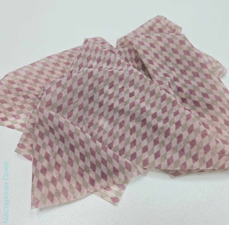 сетка "Ромбы пастельные"  02