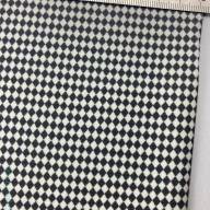 Ромб ч/б мелкий - Ромб ч/б мелкий