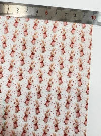 Зайка с сердечками